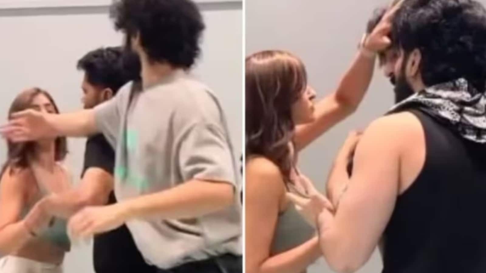 Raghav Juyal:  राघव जुयाल ने 'बॉम डिगी डिगी बॉम' एक्ट्रेस को मारा थप्पड़, Sakshi Malik ने एक्टर के नोचे बाल, वीडियो हुआ वायरल