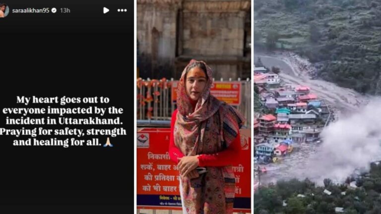 Sara Ali Khan: उत्तरकाशी में कुदरत का कहर टूटता देख Sara Ali Khan की आंखें हुईं नम, शेयर किया इमोशनल पोस्ट
