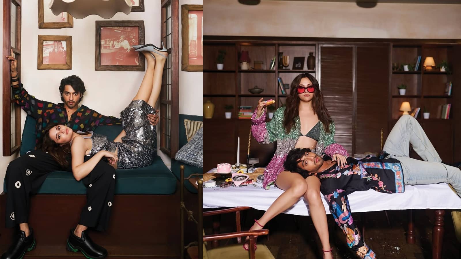 Ahaan Panday-Aneet Padda: अहान पांडे संग अनीत पड्डा ने दिए धांसू पोज, सैयारा कपल के दीवाने हुए लोग