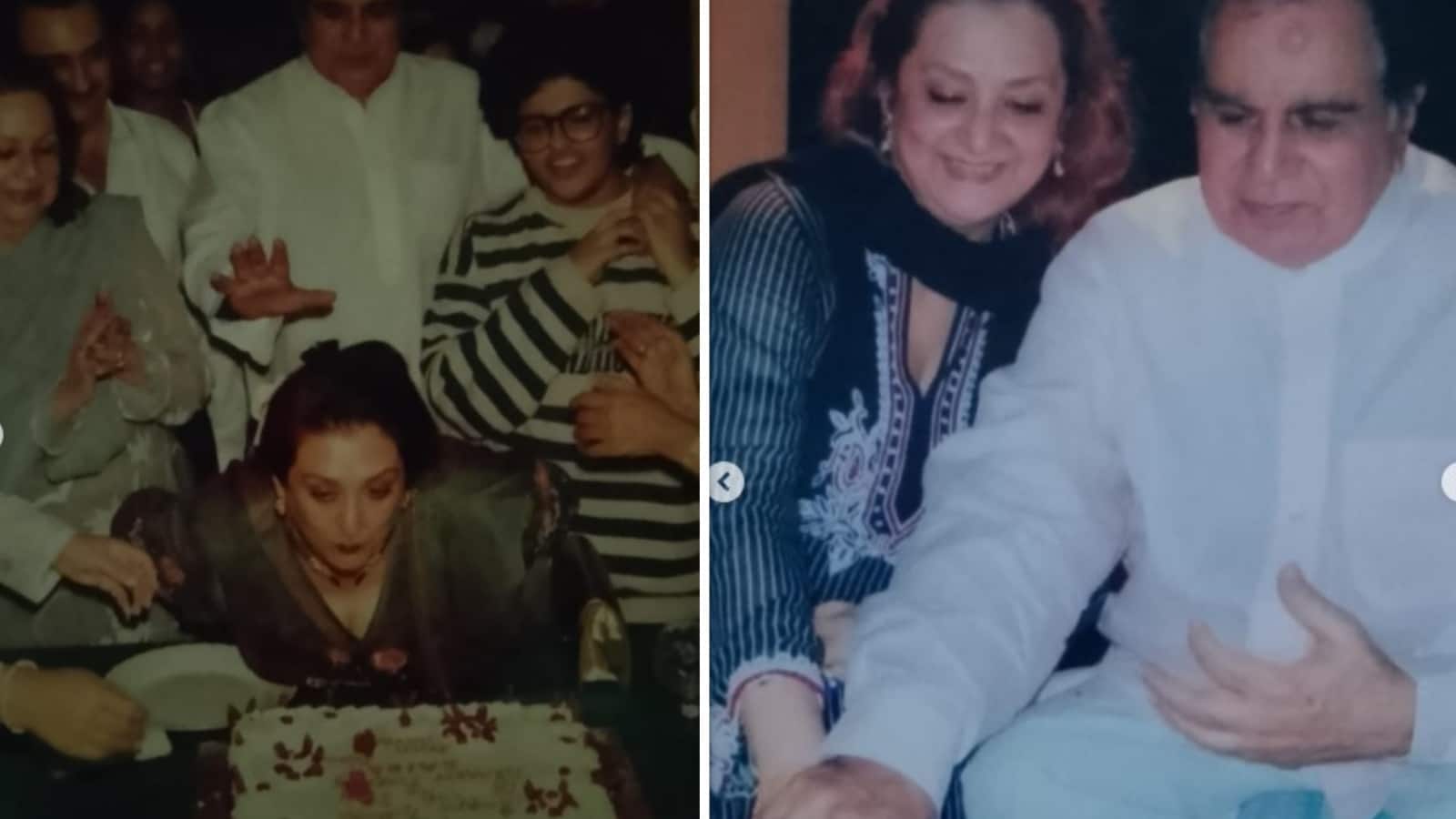 Saira Banu: 81वें जन्मदिन पर ट्विटर पर सायरा बानो ने रखा कदम, दिलीप कुमार के साथ अनसीन फोटोज की शेयर