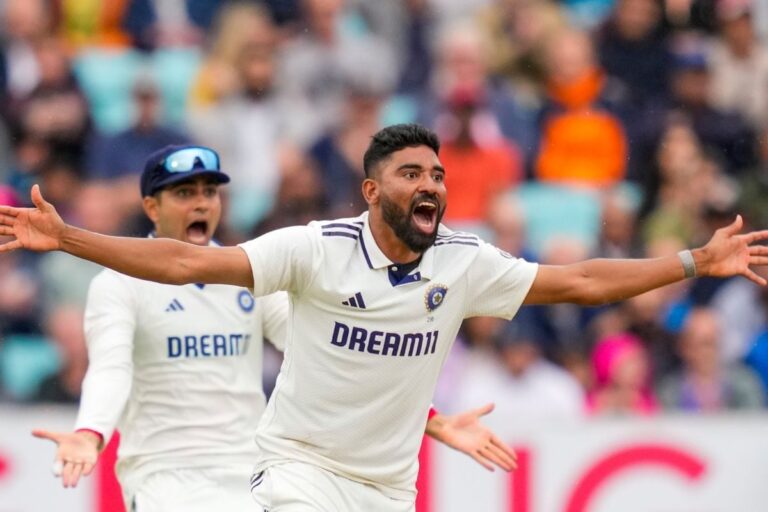 मोहम्मद सिराज ने इंग्लैंड में रचा इतिहास, मुरलीधरन का तोड़ा रिकॉर्ड