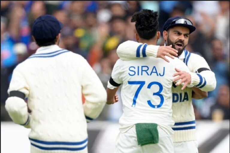 विराट भैया ने साथ दिया ...सिराज के भाई ने सारा क्रेडिट कोहली को दे डाला