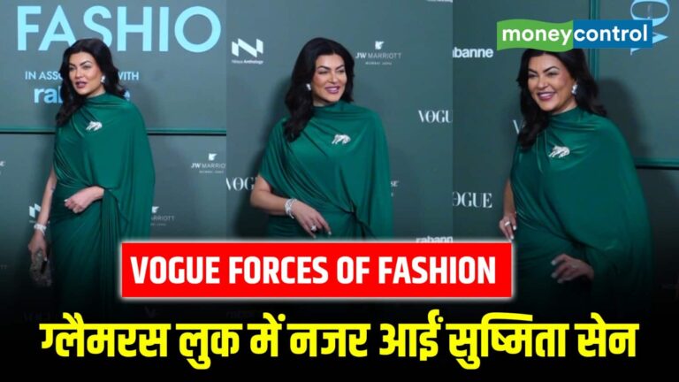 ग्लैमरस लुक में नजर आईं सुष्मिता सेन