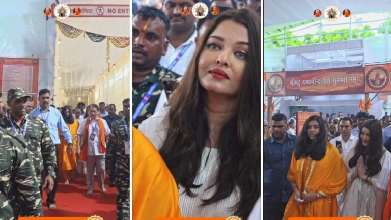 Aishwarya Rai: बेटी आराध्या संग बप्पा के दर्शन करने पहुंची ऐश्वर्या राय, सोशल मीडिया पर वीडियो हुआ वायरल