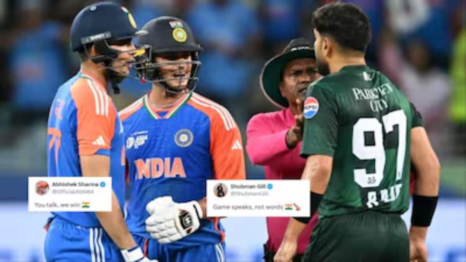 India Vs Pak: अभिषेक शर्मा ने बल्ले से कोहराम मचाकर निकाल दी पाकिस्तान की हेकड़ी, जीत के बाद 4 शब्दों का ट्वीट वायरल