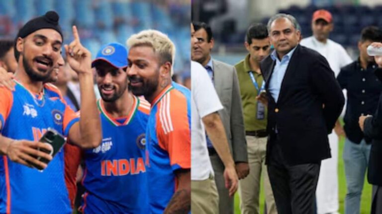 India vs Pak: ट्रॉफी और मेडल्स लेकर होटल रूम चले गए मोहसिन नकवी, BCCI ने किया पाकिस्तानी मंत्री की बचकानी हरकतों का पर्दाफाश