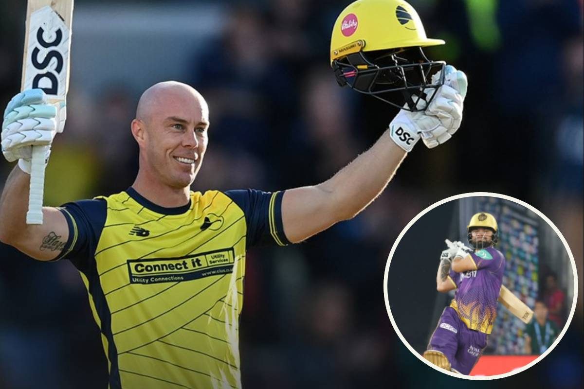 कंगारू बैटर का रिंकू सिंह वाला अंदाज, लगातार 5 छक्‍के लगा बनाई तूफानी सेंचुरी