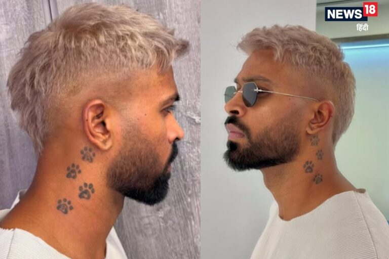 स्पाइक लुक... सैंडी ब्लोंड कलर, एशिया कप से पहले हार्दिक पंड्या का नया तेवर