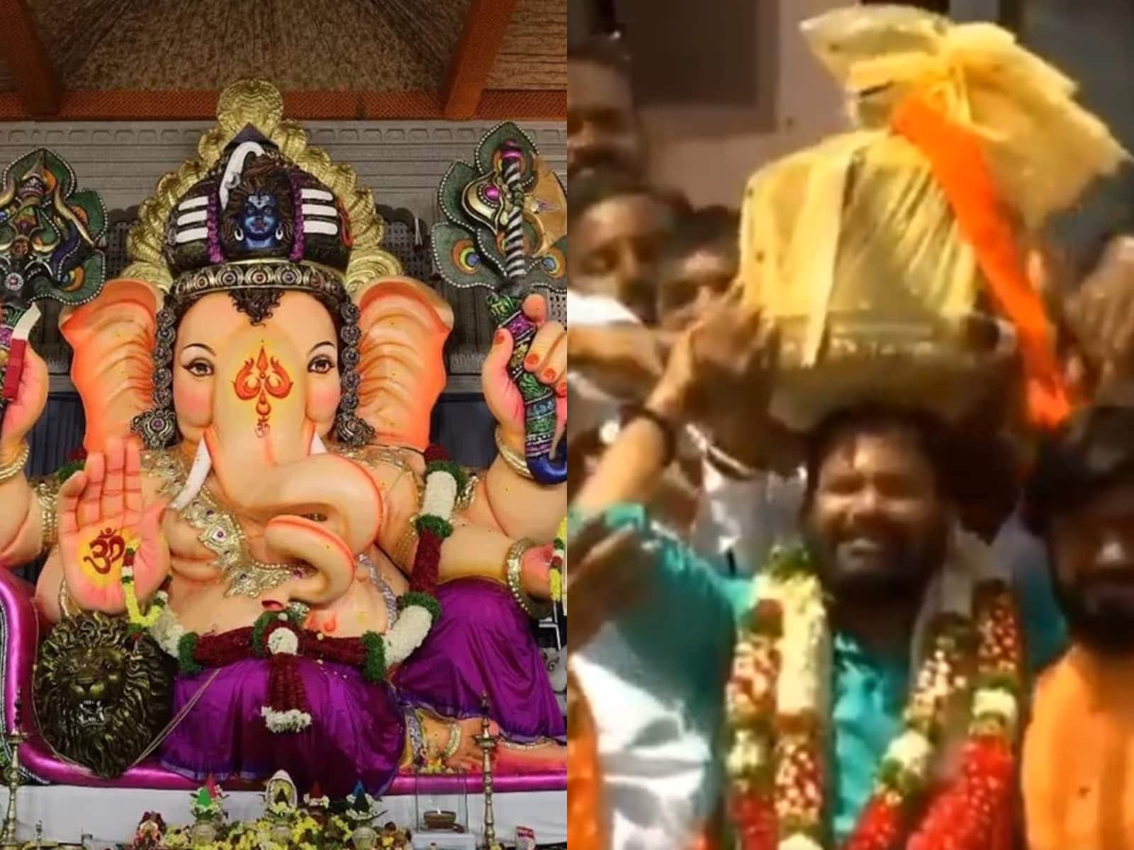 Ganesh Visarjan: 35 लाख में बिका ये स्पेशल लड्डू, तीन दशक पुरानी परंपरा में लगी ऐतिहासिक बोली