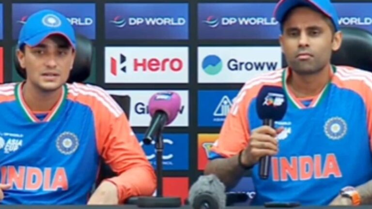 IND vs PAK: 'गुस्सा हो रहे हो आप…' सूर्यकुमार यादव ने पाकिस्तानी पत्रकार की कर दी बोलती बंद