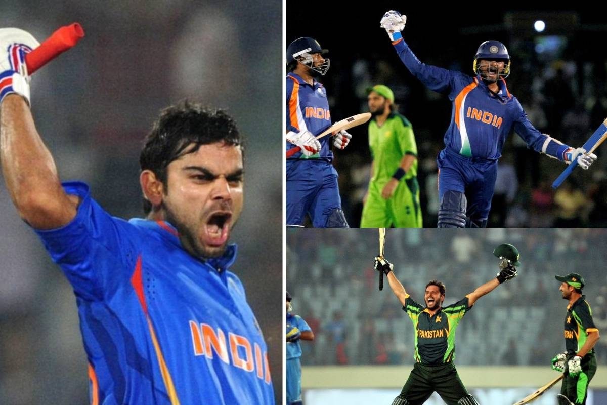 भज्‍जी-विराट का जलवा, अफरीदी भी छीन चुके जीत, IND-PAK के 5 मैच भूल नहीं पाओगे