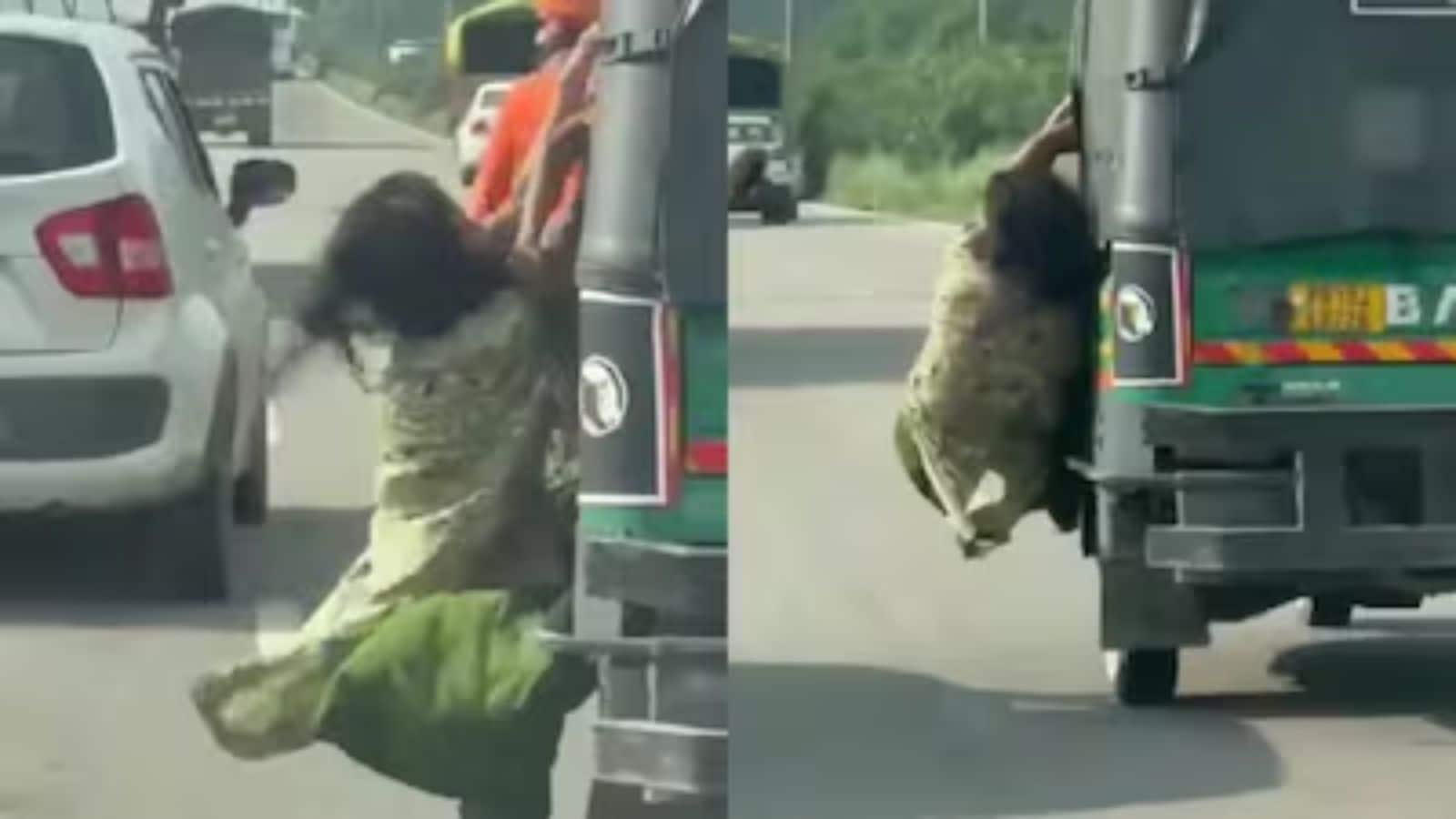 Video: चलते ऑटो से लटक गई महिला, रिक्शा में हुई डकैती की कोशिश, ऐसे धरे गए आरोपी