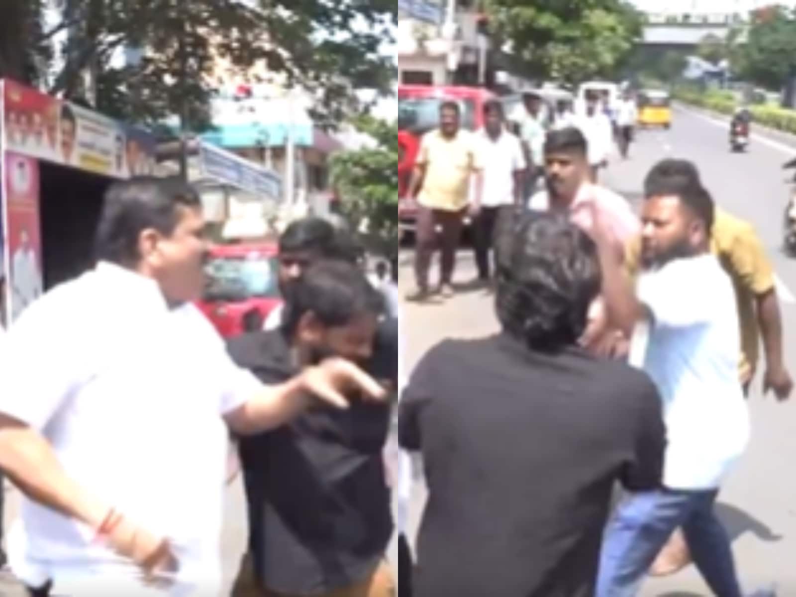 'थप्पड़ मारे और चप्पलों से पीटा', चेन्नई में वीसीके कार्यकर्ताओं ने किया हमला, सामने आया वीडियो