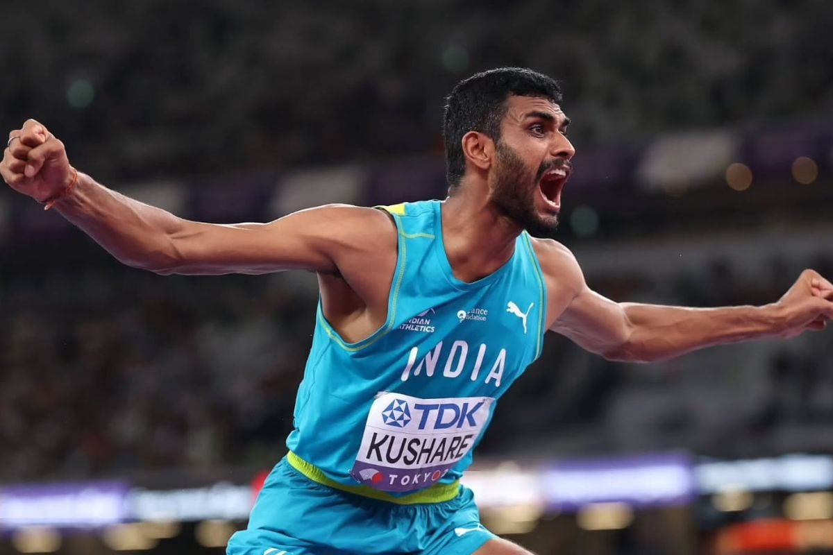 सर्वेश कुशारे विश्व एथलेटिक्स चैंपियनशिप ऊंची कूद में छठे स्थान पर रहे