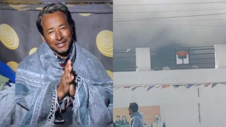 Leh Ladakh protests: लद्दाख के लेह में आगजनी के बाद सोनम वांगचुक ने वापस ली हड़ताल, युवाओं से की हिंसा रोकने की अपील