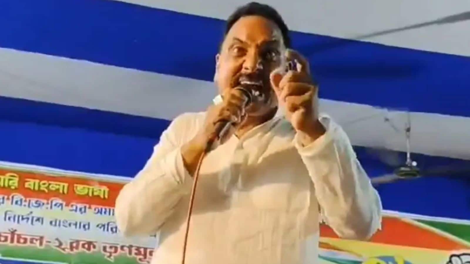 'मुंह में तेजाब डाल दूंगा' TMC नेता ने BJP विधायक शंकर घोष को दी खुलेआम धमकी