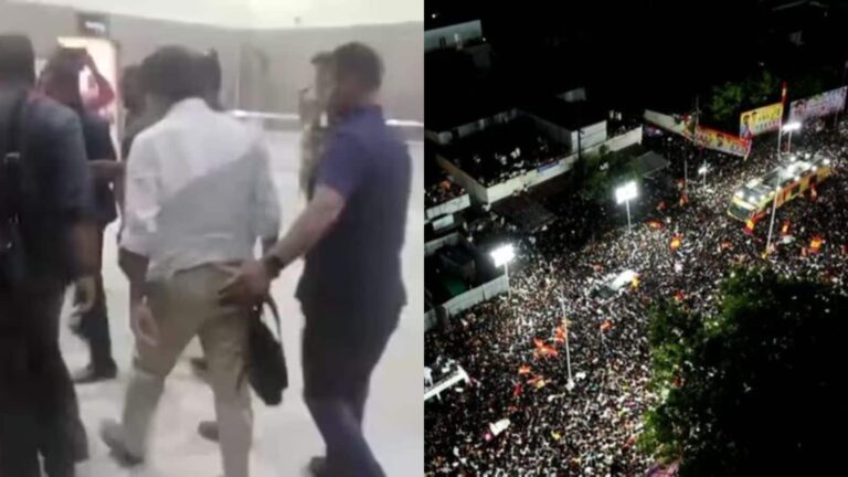 Vijay Rally Stampede: TVK की रैली में भगदड़ के बाद विजय ने शहर छोड़ा, हादसे के बाद एयरपोर्ट पर दिखे!