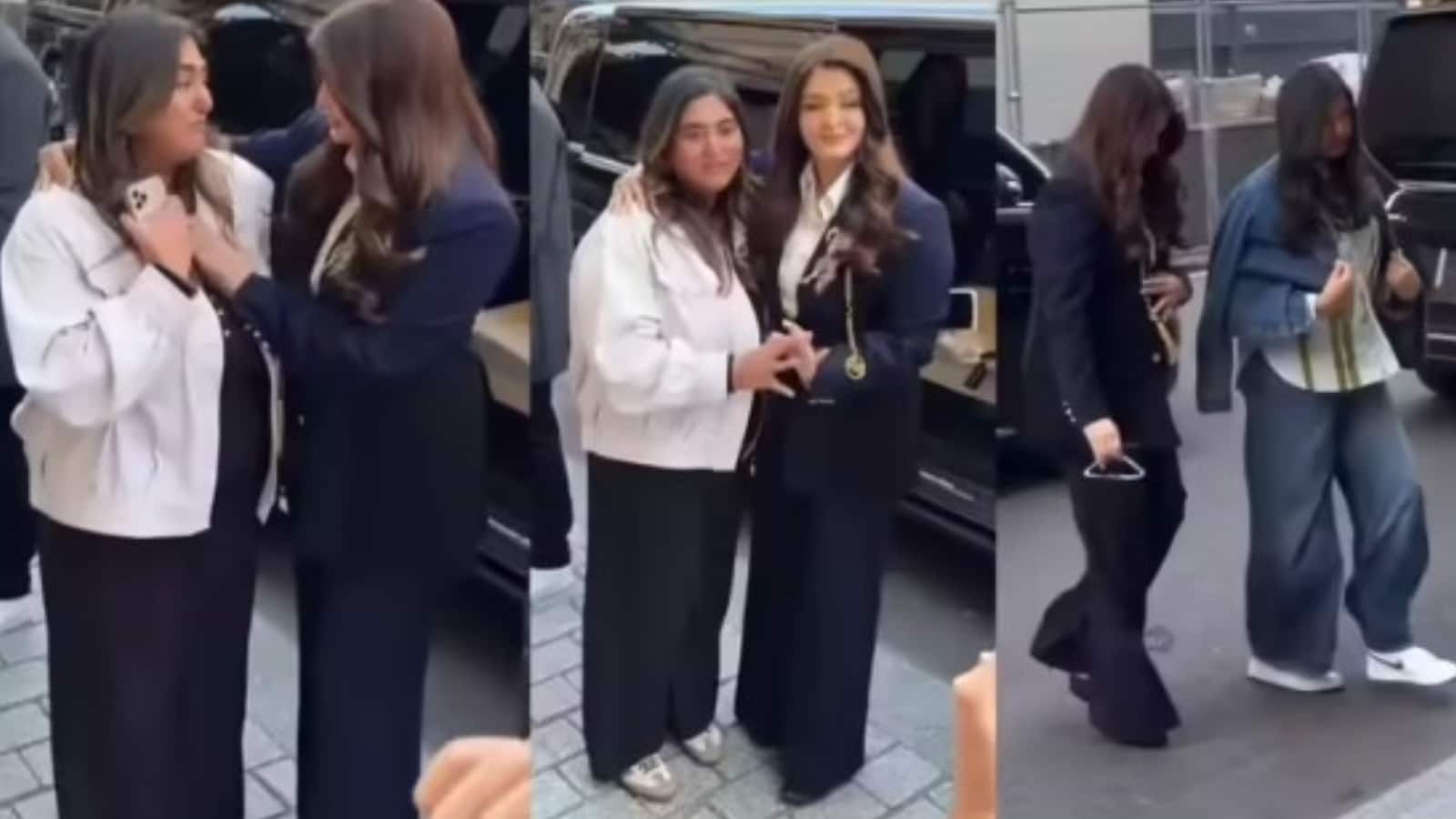 Aishwarya Rai Bachchan: रोती हुई फैस को ऐश्वर्या ने कराया चुप और साथ दिए पोज, वीडियो देख फैंस ने कह दी ये बड़ी बात
