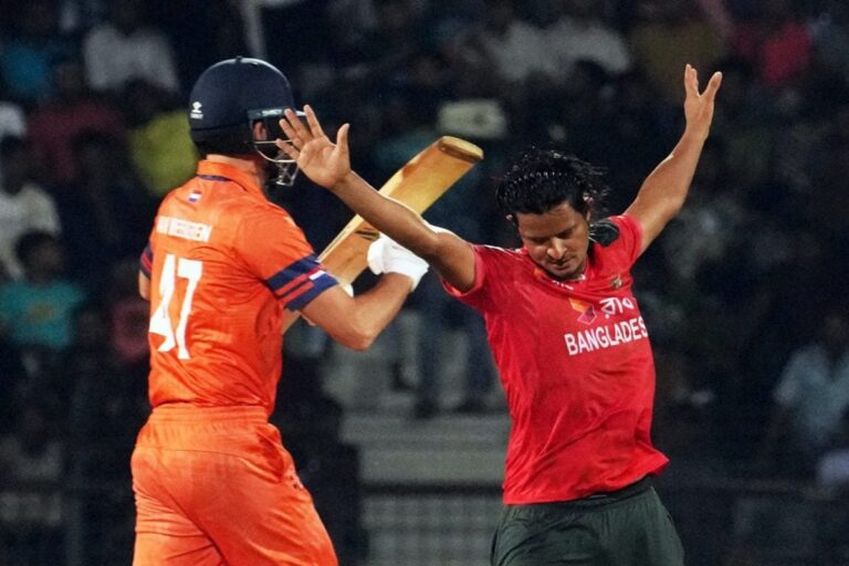 BAN ने दूसरे मैच में NED को बच्चों की तरह हराया, टी-20 सीरीज में 2-0 की लीड