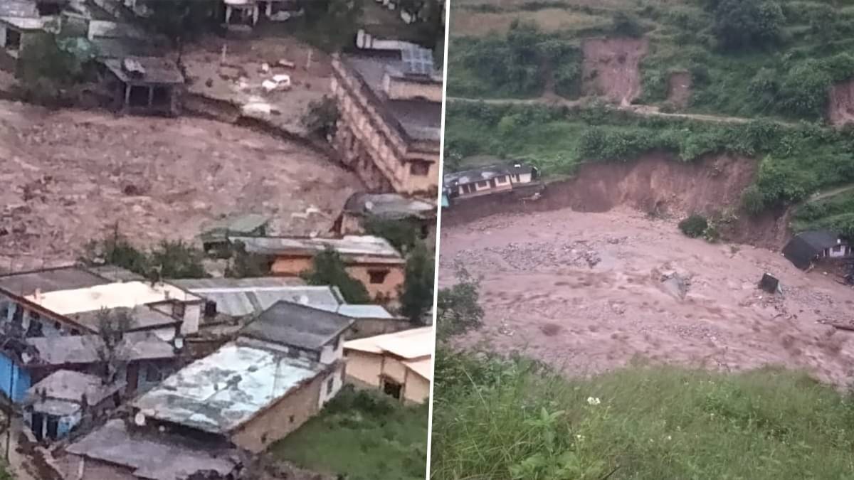 Uttarakhand Cloud Brust: चमोली में बादल फटने से भारी तबाही, मकानों में घुसा मलबा; कई लोग लापता