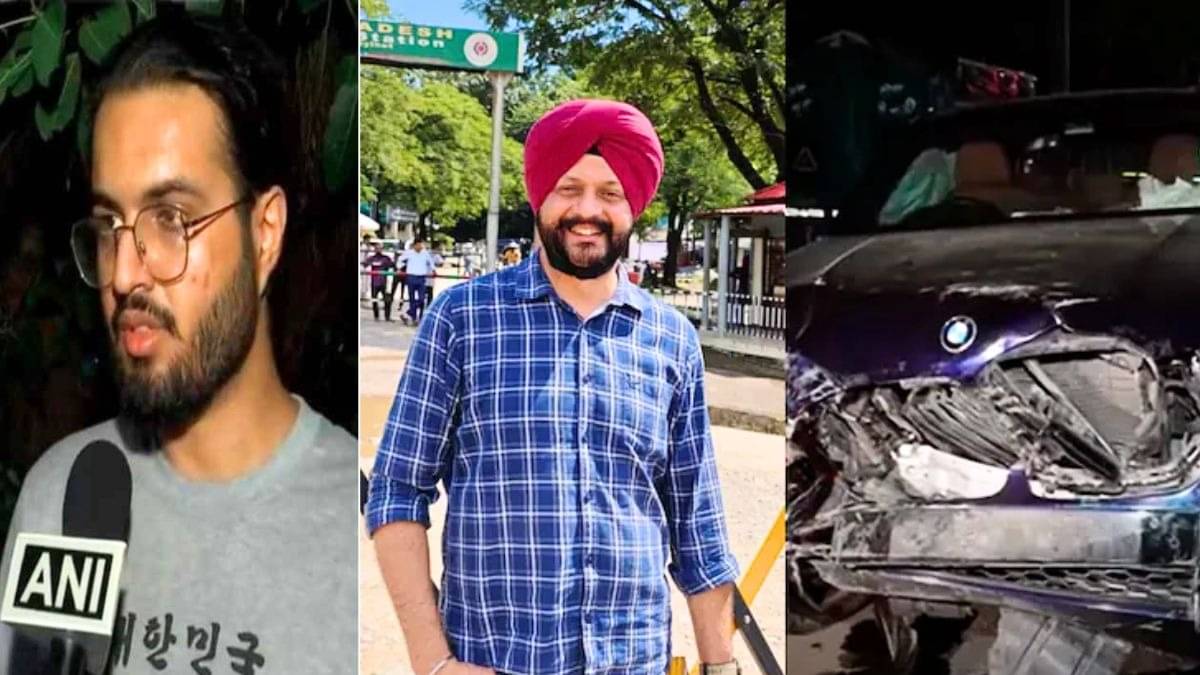 BMW हादसा: 'खून से लथपथ पड़े थे, 20KM दूर वाले अस्पताल में ले गए...', डिप्टी सेक्रेटरी के बेटे ने कहा- बच सकते थे मेरे पापा 