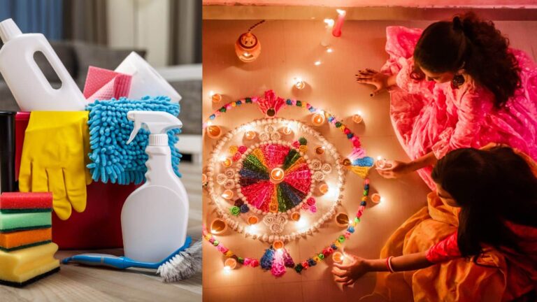 दिवाली की सफाई करने के 10 सबसे आसान टिप्स, जिनसे काम होगा फटाफट, घर दिखेगा चकाचक