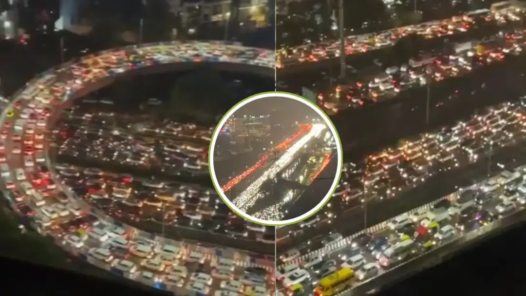 दिल्ली-NCR में लगातार बारिश से हालात बिगड़े, गुरुग्राम में कई किलोमीटर लंबा जाम, प्रशासन ने वर्क फ्रॉम होम की अपील की