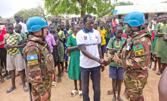 दक्षिण सूडान में भारतीय शान्तिरक्षकों की पहल, मवेशियों की सेहत से शान्ति की राह