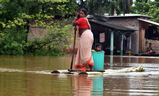 भारत: उत्तरी राज्यों में भीषण बाढ़, बारिश व भूस्खलन से जान-माल की गहरी क्षति