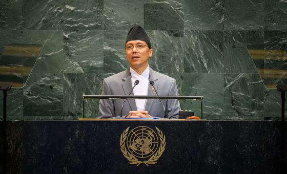 UNGA80: संस्थाओं के पुनर्निर्माण, भरोसा बहाली, समाज पर मरहम लगाने में समय लगेगा - नेपाल
