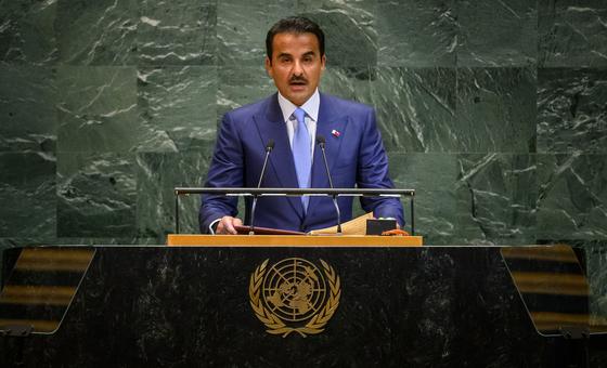 UNGA80: इसराइल की 'युद्ध इच्छा' के बावजूद मध्यस्थता के प्रयास जारी रहेंगे, क़तर