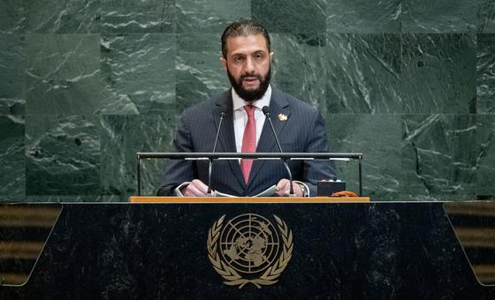 UNGA80: सीरियाई राष्ट्रपति ने सुधारों को लागू करने, देश के पुनर्निर्माण का दिया भरोसा