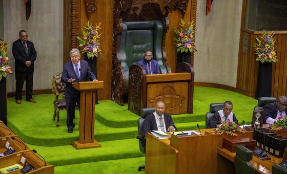 पापुआ न्यू गिनी की विविधता और जलवायु कार्रवाई एक मिसाल है, महासचिव