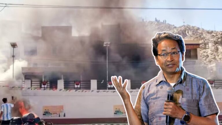Ladakh: लेह हिंसा के लिए सोनम वांगचुक जिम्मेदार? केंद्र ने कहा- नेपाल GEN Z और अरब स्प्रिंग का जिक्र कर भीड़ को उकसाया, 4 की मौत
