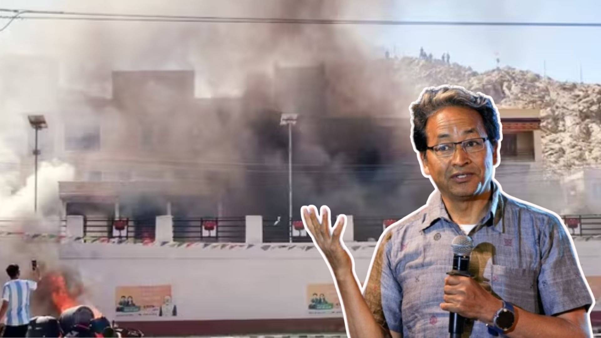 Ladakh: लेह हिंसा के लिए सोनम वांगचुक जिम्मेदार? केंद्र ने कहा- नेपाल GEN Z और अरब स्प्रिंग का जिक्र कर भीड़ को उकसाया, 4 की मौत