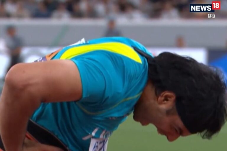 नीरज चोपड़ा इतिहास रचने से चूके, नहीं बचा सके अपना खिताब, वाल्कॉट बने चैंपियन