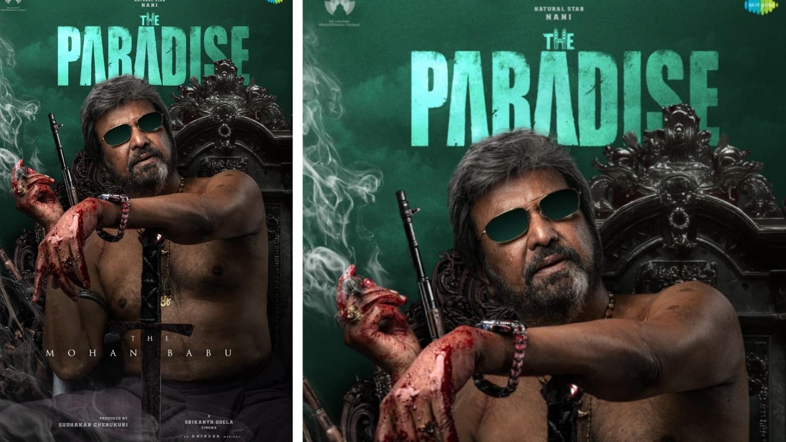 The Paradise:‘द पैराडाइज’ से सामने आया मोहन बाबू का खौफनाक अवतार, विलेन बन जीतेंगे फैंस का दिल