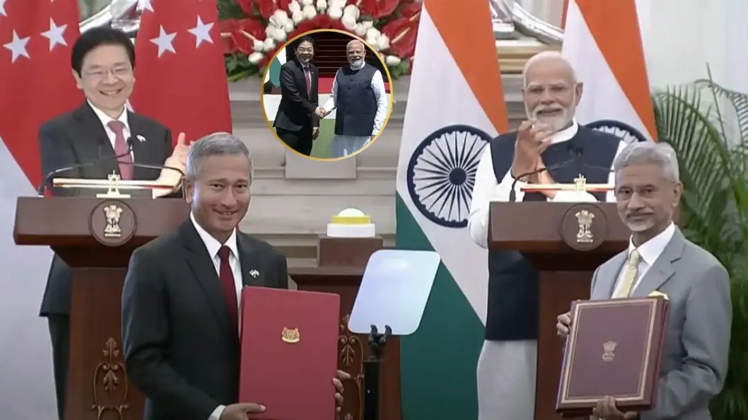 Singapore PM Visit: स्पेस सेक्टर में भारत-सिंगापुर के बीच समझौता, PM मोदी बोले- अंतरिक्ष विज्ञान क्षेत्र सहयोग में जुड़ा नया अध्याय