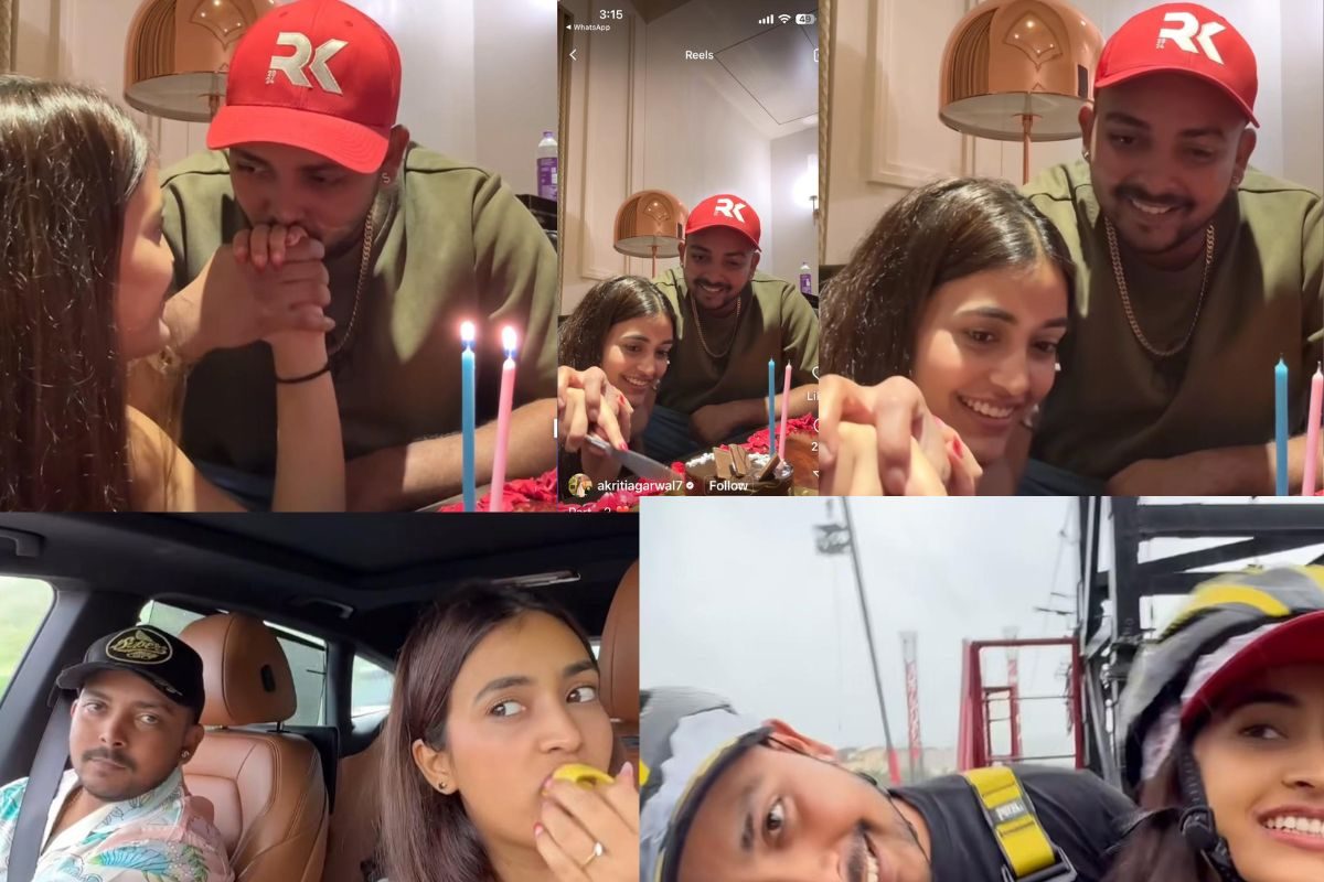 VIDEO: प्यार के पिच पर पृथ्वी शॉ खेलना चाहते हैं लंबी पारी,वायरल हुई तस्वीर