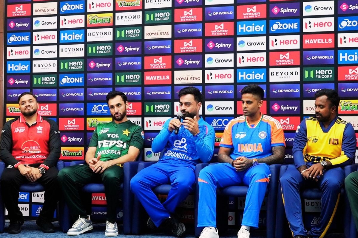 अफगानिस्तान के कप्तान राशिद खान एशिया कप से पहले प्रेस कॉन्फ्रेंस में भड़के