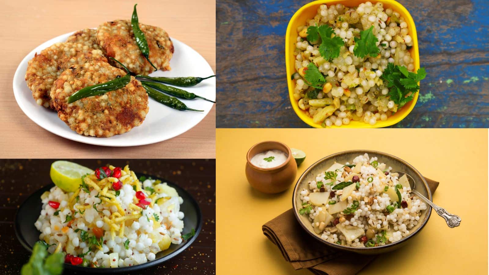 Navratri vrat 2025: व्रत के स्वाद को बढ़ाएं, साबूदाने से बनाएं ये 4 आसान और टेस्टी व्यंजन!