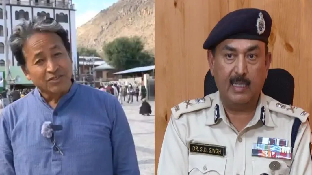 'पाकिस्तानी PIO के संपर्क में थे सोनम वांगचुक, PAK और बांग्लादेश की यात्रा भी की थी', लद्दाख के DGP का बड़ा खुलासा