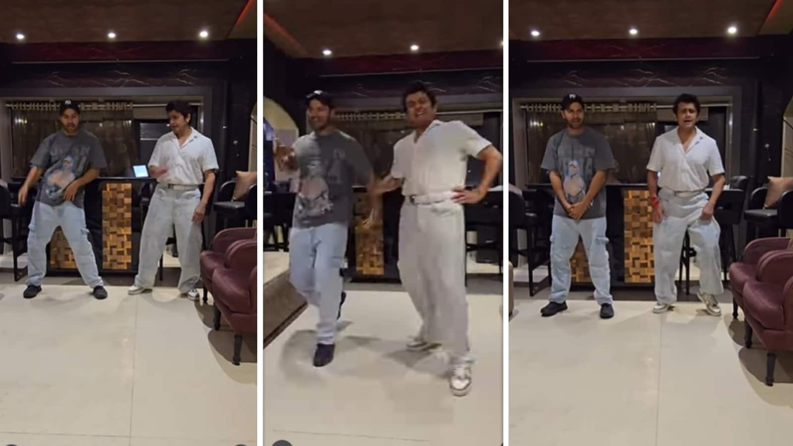 Varun Dhawan Sonu Nigam Dance: सोनू निगम संग सनी संस्कारी ने थिरकाए पैर, सिंगर का शानदार डांस देख फैंस की आंखें रह गई फटी
