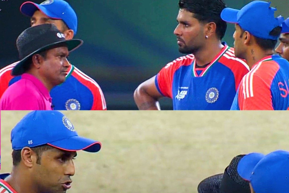 सुपर ओवर में जमकर हुआ बवाल, अंपायर को टीम इंडिया के खिलाड़ियों ने घेरा