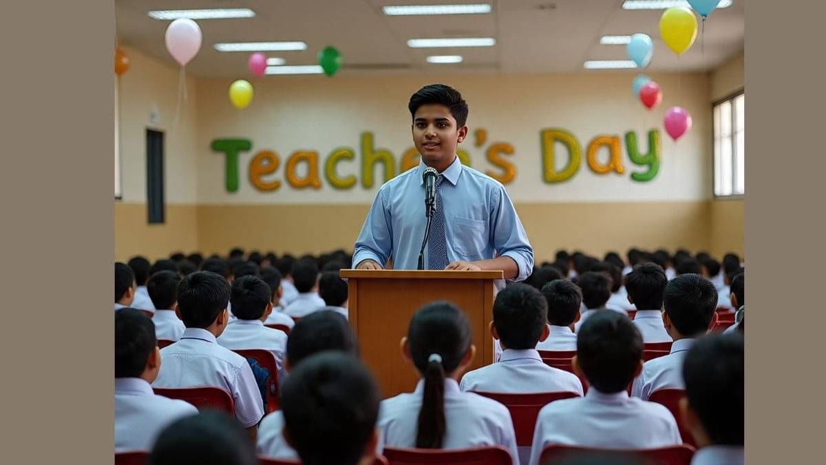 Teacher Day Speech 2025 In Hindi: शिक्षक दिवस के मौके पर देना चाहते हैं बेहतरीन स्पीच तो इन सैंपल की मदद से करें तैयारी
