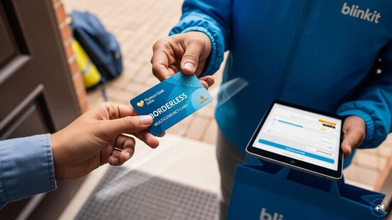 अब चुटकी बजाते घर आ जाएगा फॉरेक्स कार्ड, थॉमस कुक और ब्लिंकिट ने लॉन्च की खास सर्विस