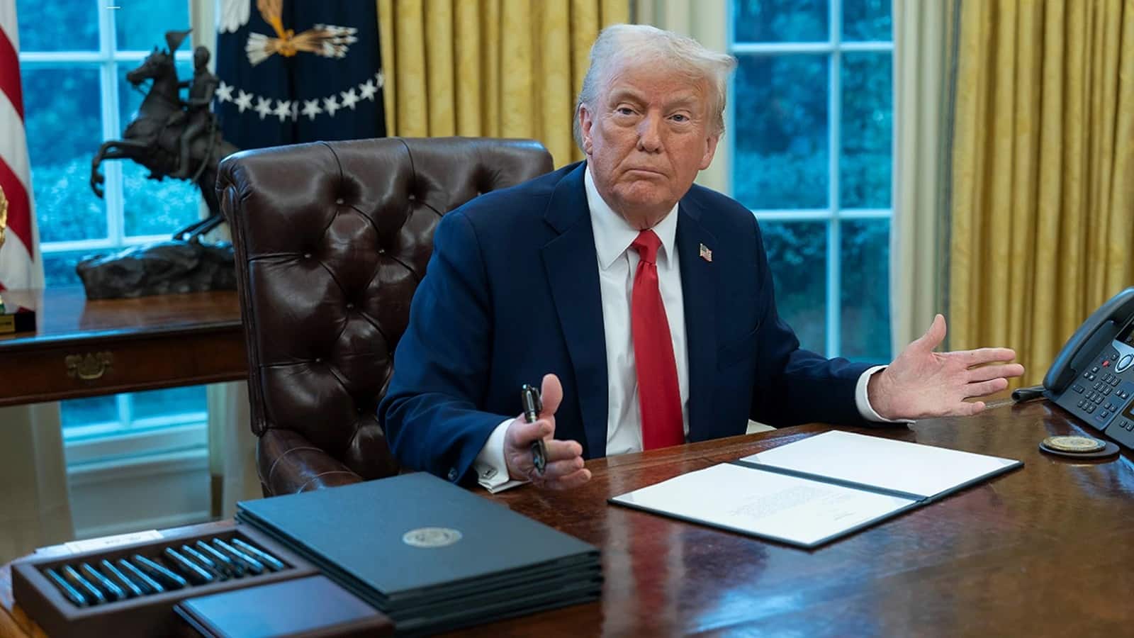 Trump Tariff : 'भारत पर 50 परसेंट टैरिफ लगाना आसान नहीं था...दोनों देशों में मतभेद',   ट्रंप ने अब कही ये बात