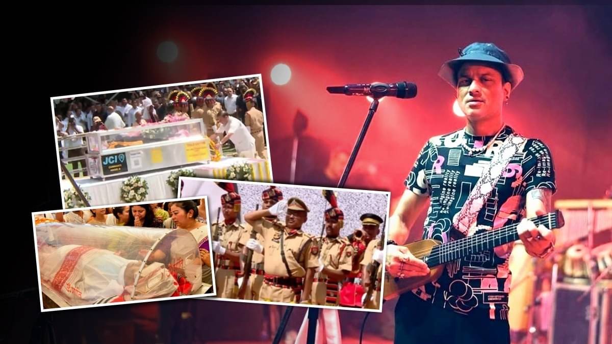 Zubeen Garg: पति को आखिरी बार दुलार, बंदूक की सलामी... पंचतत्व में विलीन हुए जुबीन गर्ग, फूट-फूटकर रोईं पत्नी गरिमा