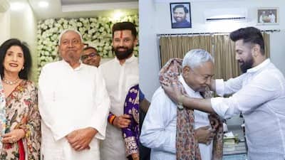 Bihar Elections 2025: चुनावी महौल के बीच अचानक चिराग पासवान के घर पहुंचे सीएम नीतीश, दी छठ महापर्व की बधाई