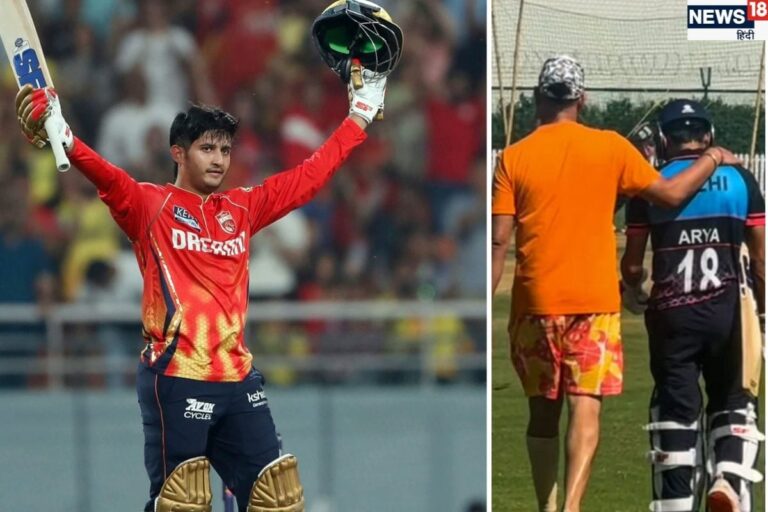 अभिषेक के बाद छाया युवी का एक और चेला, प्रियांश ने डेब्यू मैच में ठोकी सेंचुरी